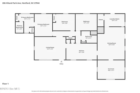 206 Hiland Park Avenue Hertford NC 27944
