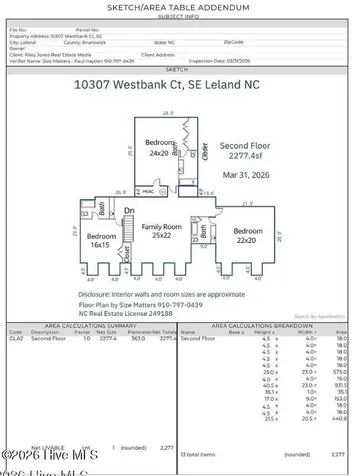 10307 Westbank Court SE Leland NC 28451