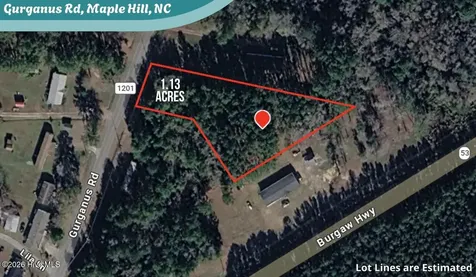 1.13 Acres Gurganus Road Maple Hill NC 28454