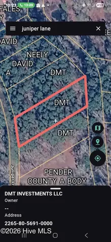 Lot #46 Juniper Lane Currie NC 28435