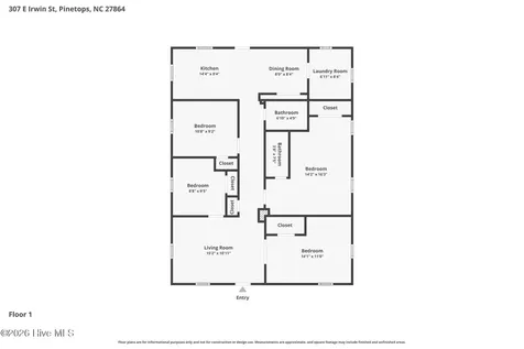 307 E Irwin Street Pinetops NC 27864