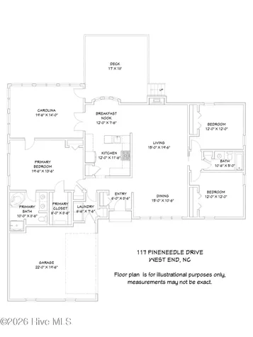 117 Pineneedle Drive West End NC 27376