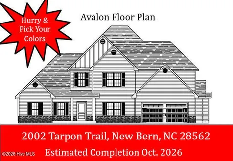 2002 Tarpon Trail New Bern NC 28562