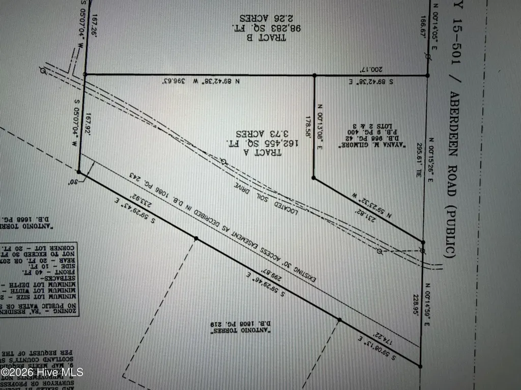 Tract A Aberdeen Road Marston NC 28363