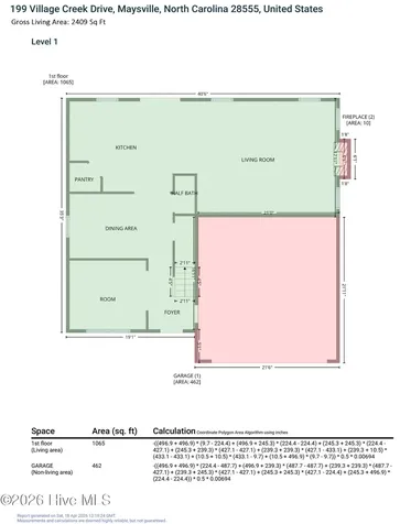 199 Village Creek Drive Maysville NC 28555