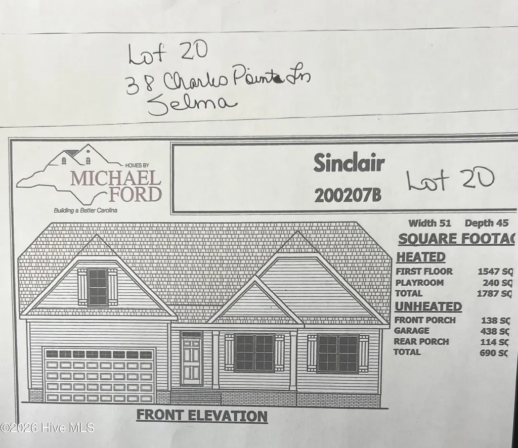38 Charles Point Lane Selma NC 27576