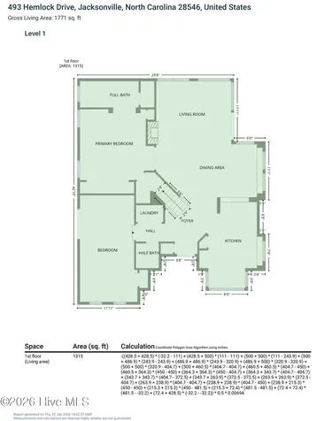 493 Hemlock Drive Jacksonville NC 28546