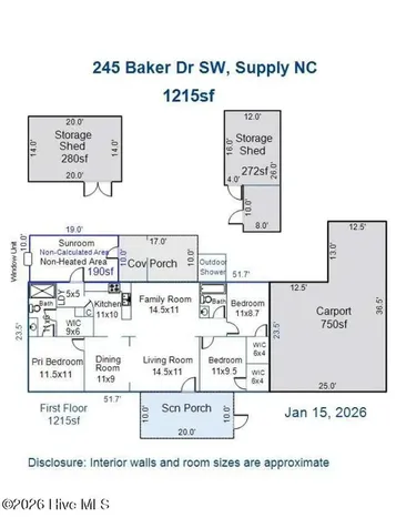 245 Baker Drive SW Supply NC 28462