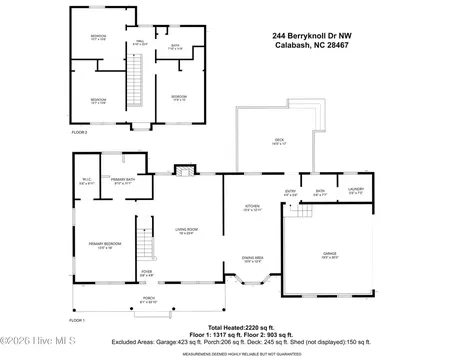 244 Berryknoll Drive NW Calabash NC 28467