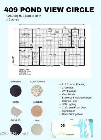 409 Pond View Circle Hampstead NC 28443