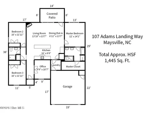 107 Adams Landing Way Maysville NC 28555