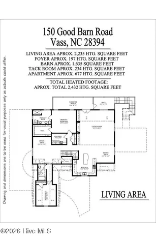 150 Good Barn Road Vass NC 28394