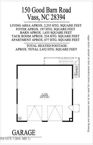 150 Good Barn Road Vass NC 28394