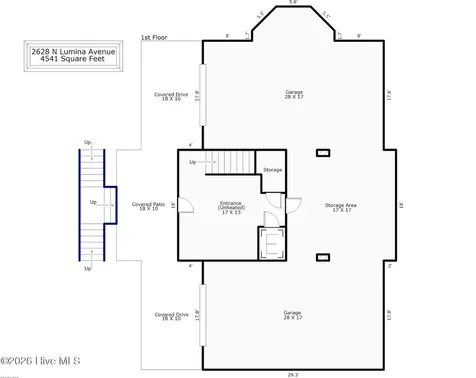 2628 N Lumina Avenue Wrightsville Beach NC 28480