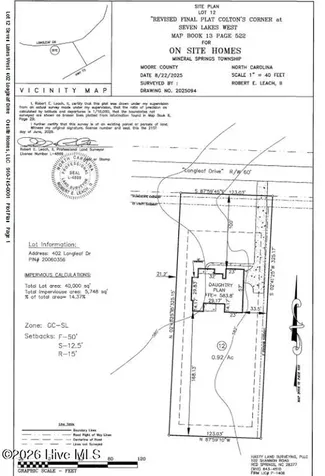 402 Longleaf Drive West End NC 27376