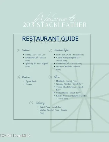 203 Stackleather Place Sneads Ferry NC 28460