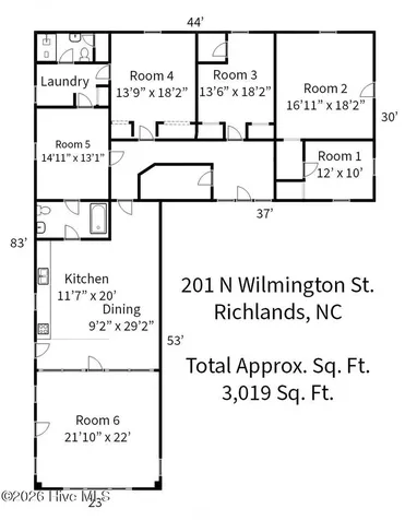 201 N Wilmington Street Richlands NC 28574