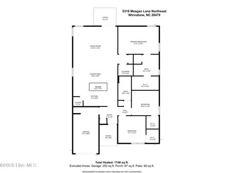 5316 Meagan Lane NE Winnabow NC 28479