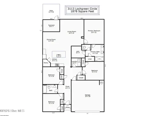 3113 Lochgreen Circle Leland NC 28451