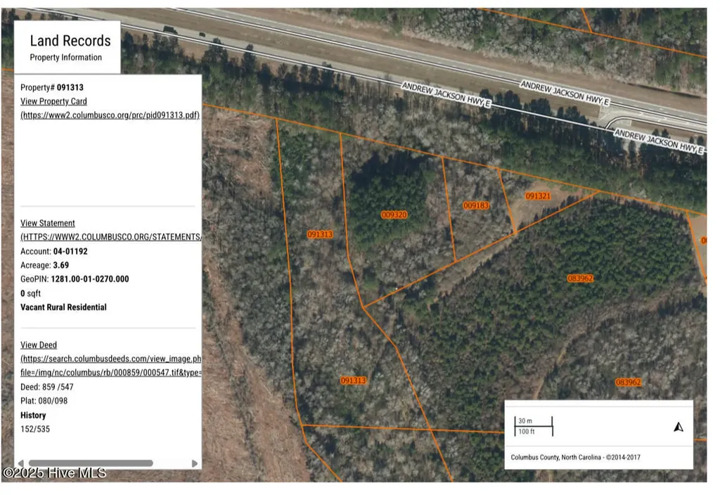 6 Acres Harvey Bowen Lane Bolton NC 28423