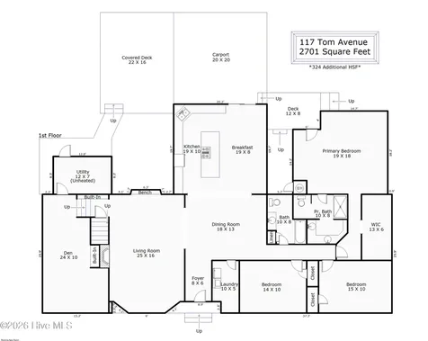 117 Tom Avenue Castle Hayne NC 28429