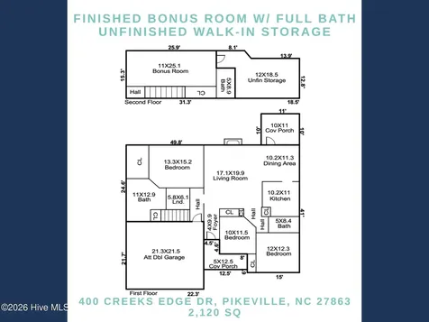 400 Creeks Edge Drive Pikeville NC 27863