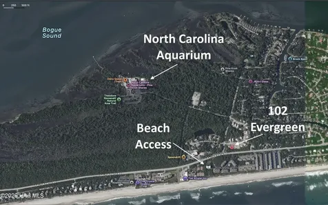 102 Evergreen Lane Pine Knoll Shores NC 28512