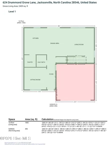 624 Drummond Grove Lane Jacksonville NC 28546