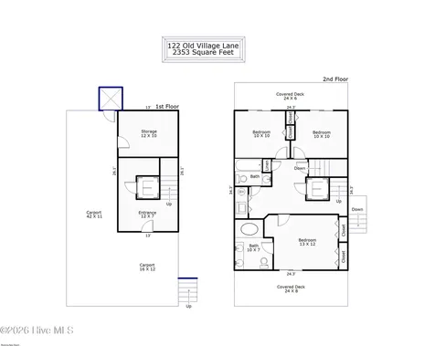 122 Old Village Lane North Topsail Beach NC 28460