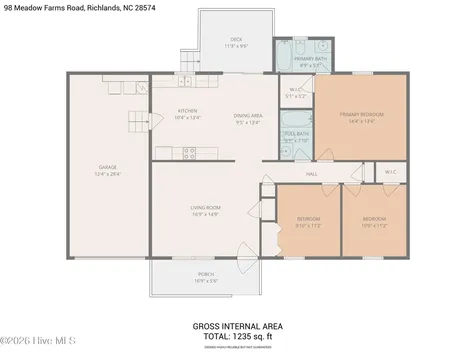 98 Meadow Farms Road Richlands NC 28574