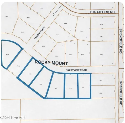 Lot 9 Crestview Road Rocky Mount NC 27801