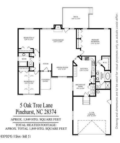 5 Oak Tree Lane Pinehurst NC 28374
