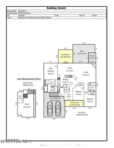 206 Heartwood Drive Hampstead NC 28443