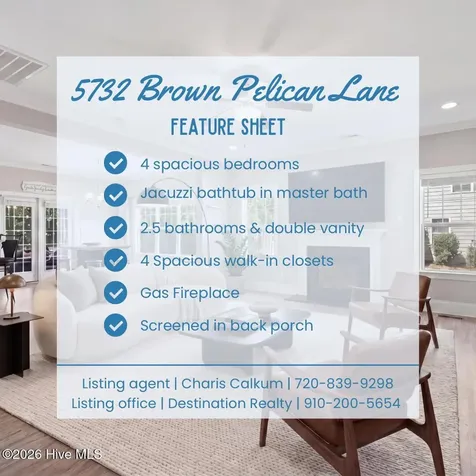 5732 Brown Pelican Lane Wilmington NC 28409