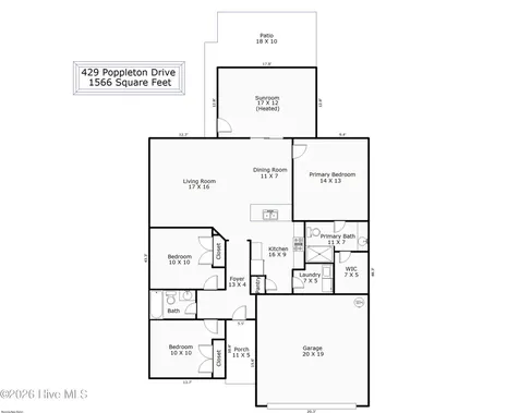 429 Poppleton Drive Hampstead NC 28443