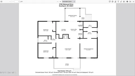 3766 Oakwood Drive SE Southport NC 28461