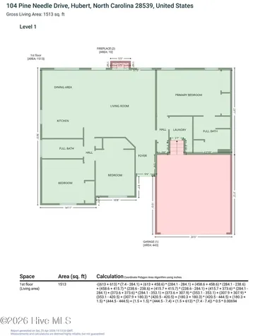 104 Pine Needle Drive Hubert NC 28539