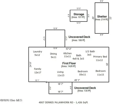 4007 Dennis Mclawhorn Road Ayden NC 28513