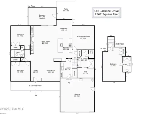 186 Jackline Drive Hampstead NC 28443