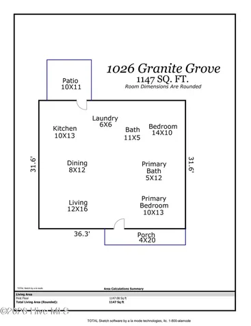 1026 Granite Grove Leland NC 28451