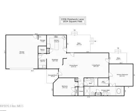1936 Prestwick Lane Wilmington NC 28405