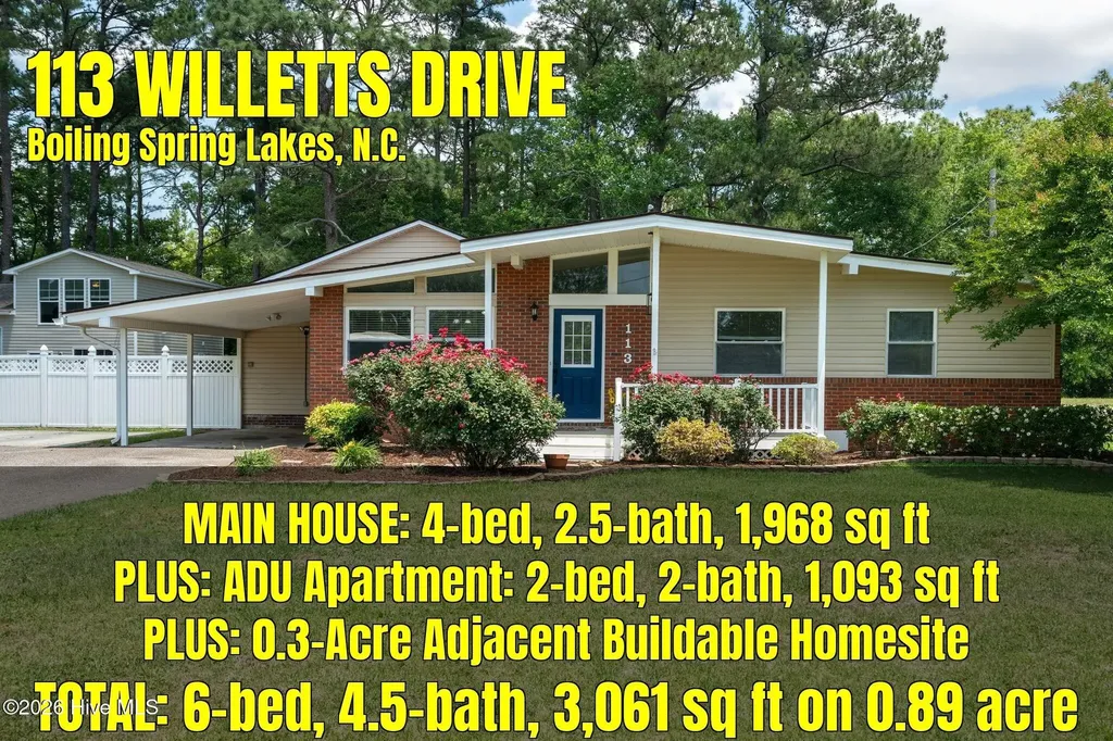 113 Willetts Drive Boiling Spring Lakes NC 28461