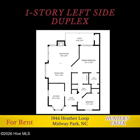 1944 Heather Loop Midway Park NC 28544