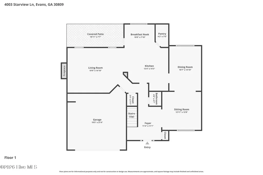 4003 Starview Lane Evans GA 30809