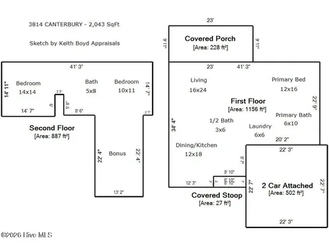 3814 Canterbury Road Trent Woods NC 28562