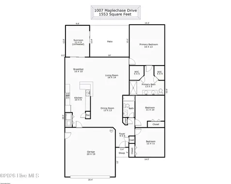 1007 Maplechase Drive SE Leland NC 28451