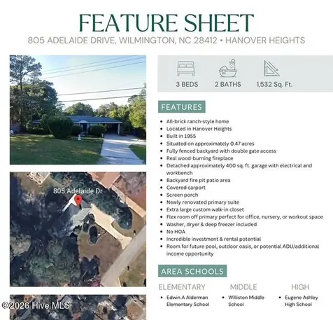 805 Adelaide Drive Wilmington NC 28412
