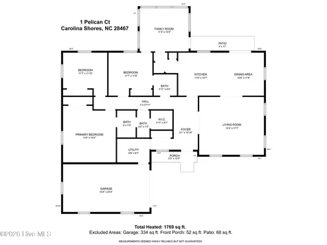 1 Pelican Court Carolina Shores NC 28467