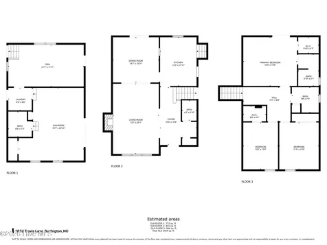 1832 Travis Lane Burlington NC 27217