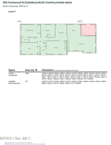 206 Crestwood Drive Goldsboro NC 27530